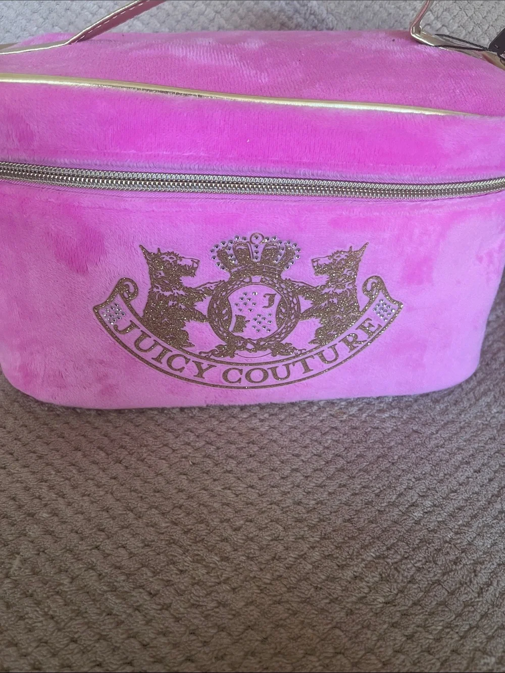 Juicy Couture velvet exterior